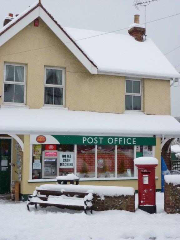 Post Office in snow